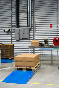 cartons in packaging plant