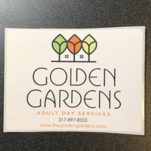 Golden Gardens Printed Lable